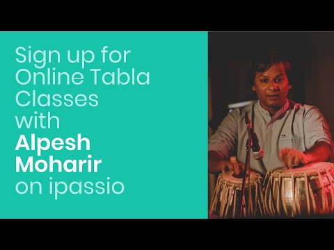 Learn Tabla Online Live from Alpesh Moharir on ipassio