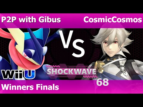 SW 68 Smash 4 - P2P with Gibus (Greninja, Lucario) vs CosmicCosmos (Corrin) - Winners Finals