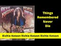 Richie Kotzen Fever Dream Things Remembered Never Die