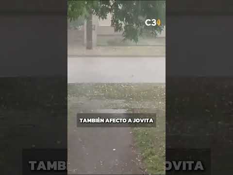 TORMENTA Y GRANIZO EN EL SUR DE CÓRDOBA 🚨