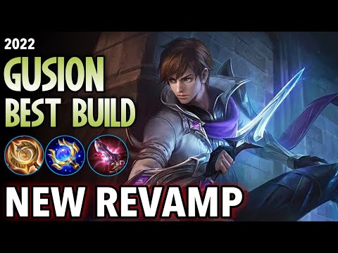 Revamped Gusion Best Build in 2022 | Top 1 Global Gusion Build MLBB