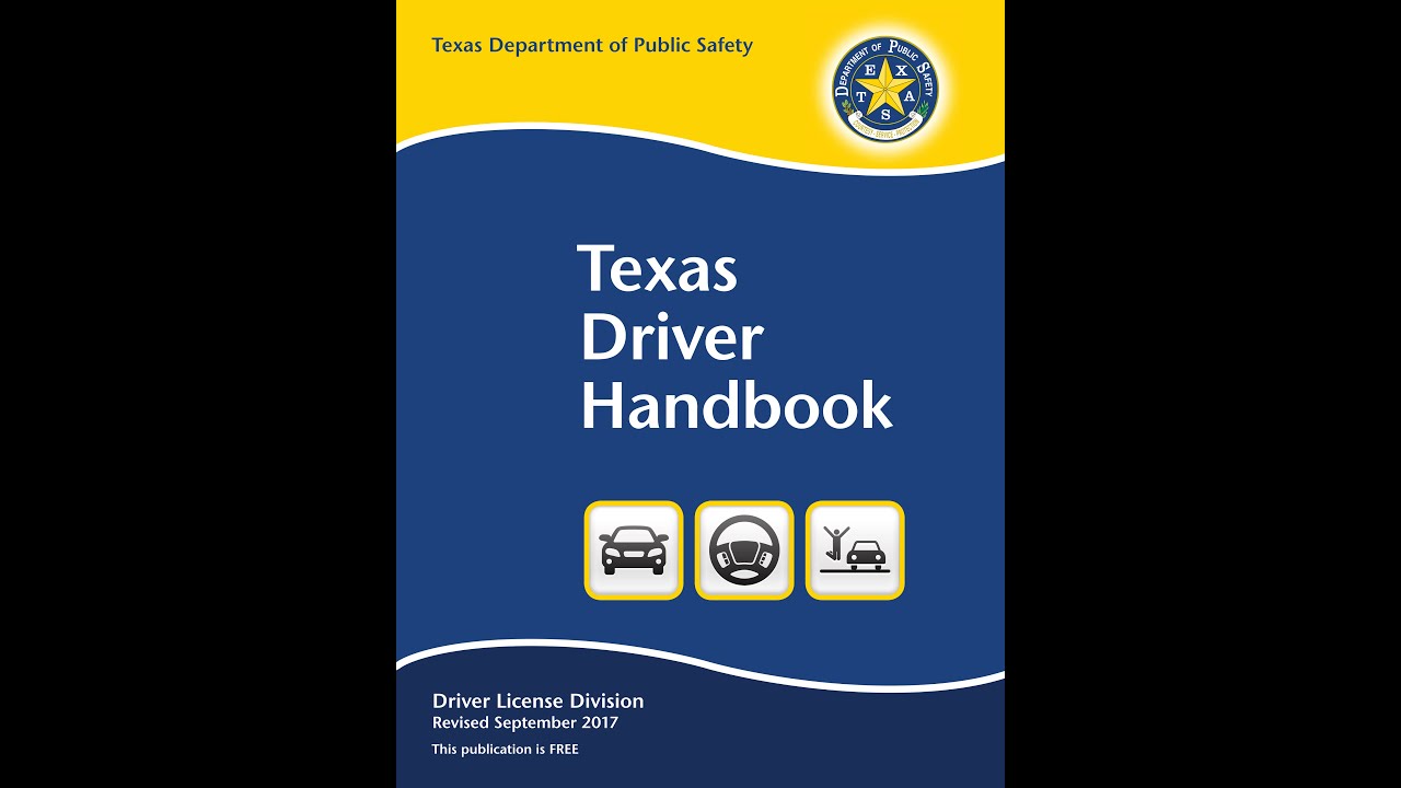 [𝗢𝗨𝗧𝗗𝗔𝗧𝗘𝗗] Texas Driver Handbook - Audio - 2017