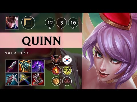 Quinn Top vs Camille - KR Grandmaster Patch 25.10