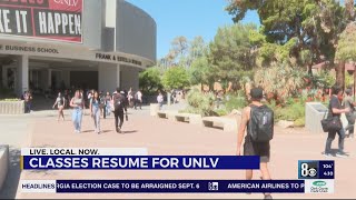 UNLV back in session, majority of students work in Nevada after graduation