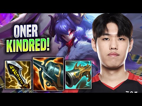 ONER IS SO CRAZY WITH KINDRED! - T1 Oner Plays Kindred JUNGLE vs Lee Sin! | Season 2022