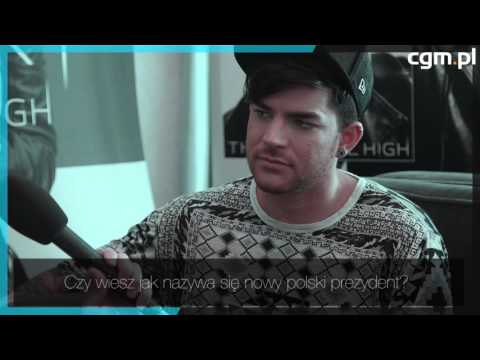 NAJGORSZE PYTANIA: Adam Lambert