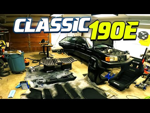 Benz'n On a Budget Episode 10: Completely Transforming the 190E Interior!