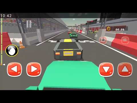 Polygon Toy Car Race Video
