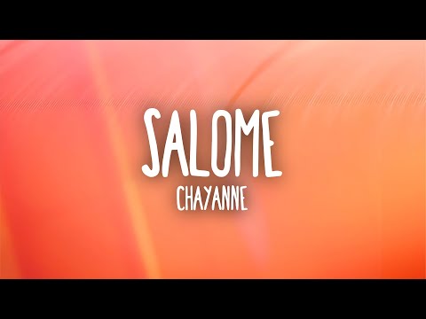 Chayanne - Salomé (Letra/Lyrics)