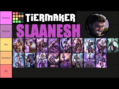 Warhammer 3 Slaanesh Unit Roster Tier List