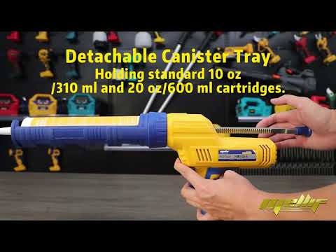 Mellif Cordless Caulking Gun Compatible With Dewalt 20V/18V Battery
