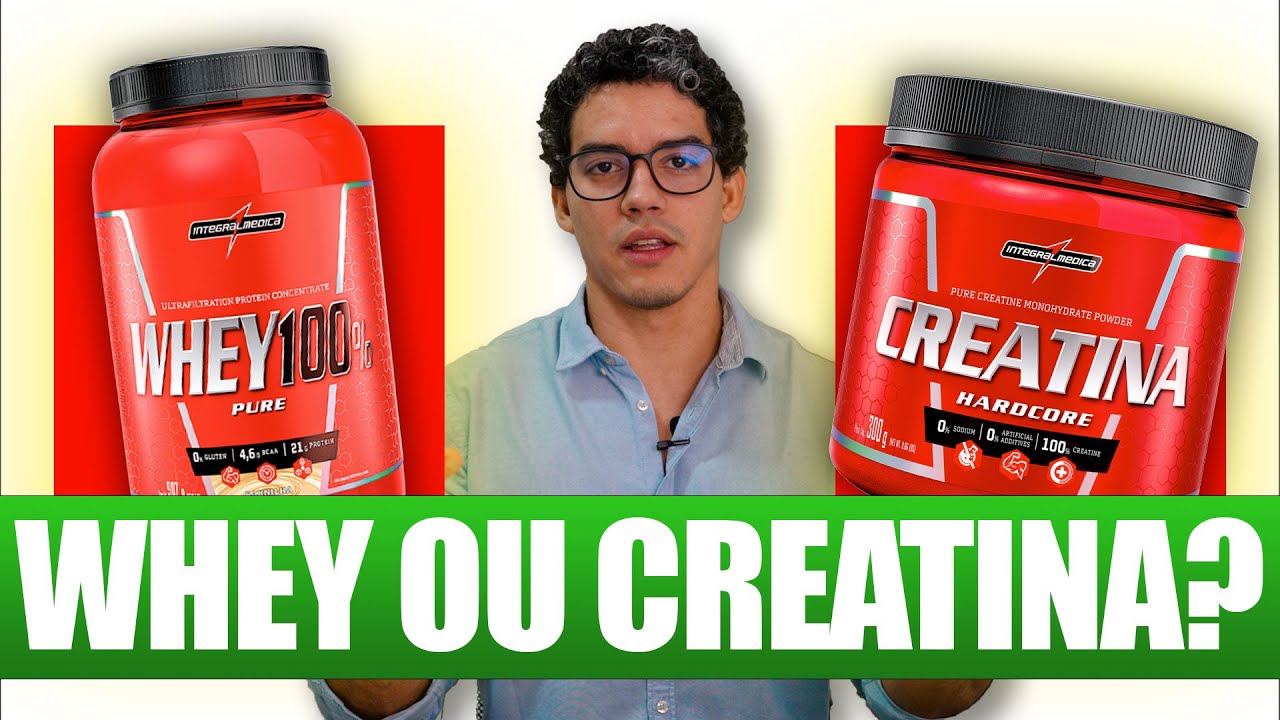 Whey ou creatina? Qual dos dois comprar?