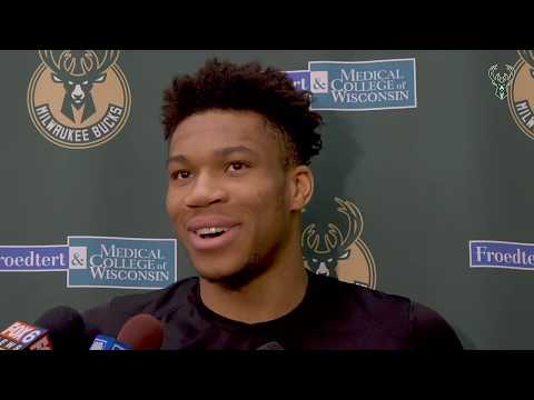 GIANNIS ANTETOKOUNMPO SHARES EMOTIONAL MOMENT WITHE BUCKS FANS WHO GIVE HIM MVP CHANTS AFTER GAME 6!