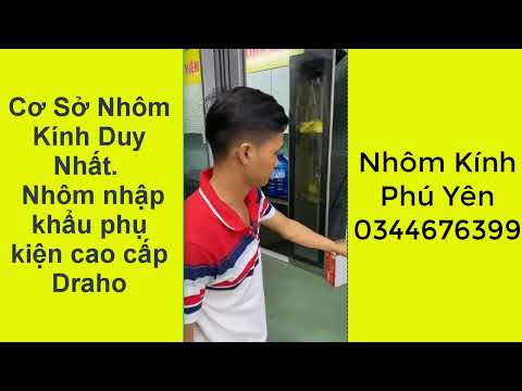 Nhôm nhập khẩu phụ kiện cao cấp Draho | Cơ Sở Nhôm Kính Duy Nhất