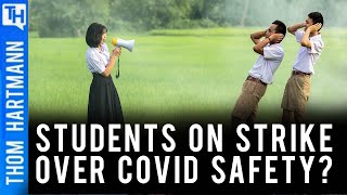 Should COVID Crowded Schools Close? Students Strike!