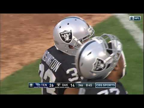 Sean Spence HUGE hit on DeAndre Washington - 2016 Preseason