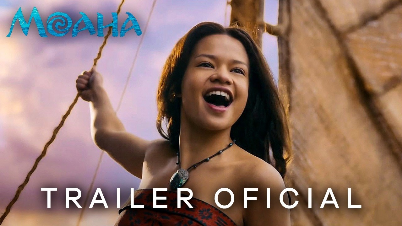Imagem da notícia Disney lança trailer do live-action de Moana com novo elenco