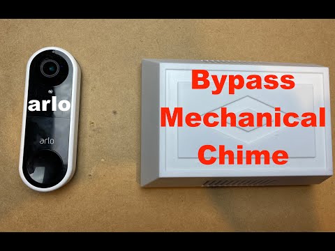 Arlo Video Doorbell bypass Mechanical Chime