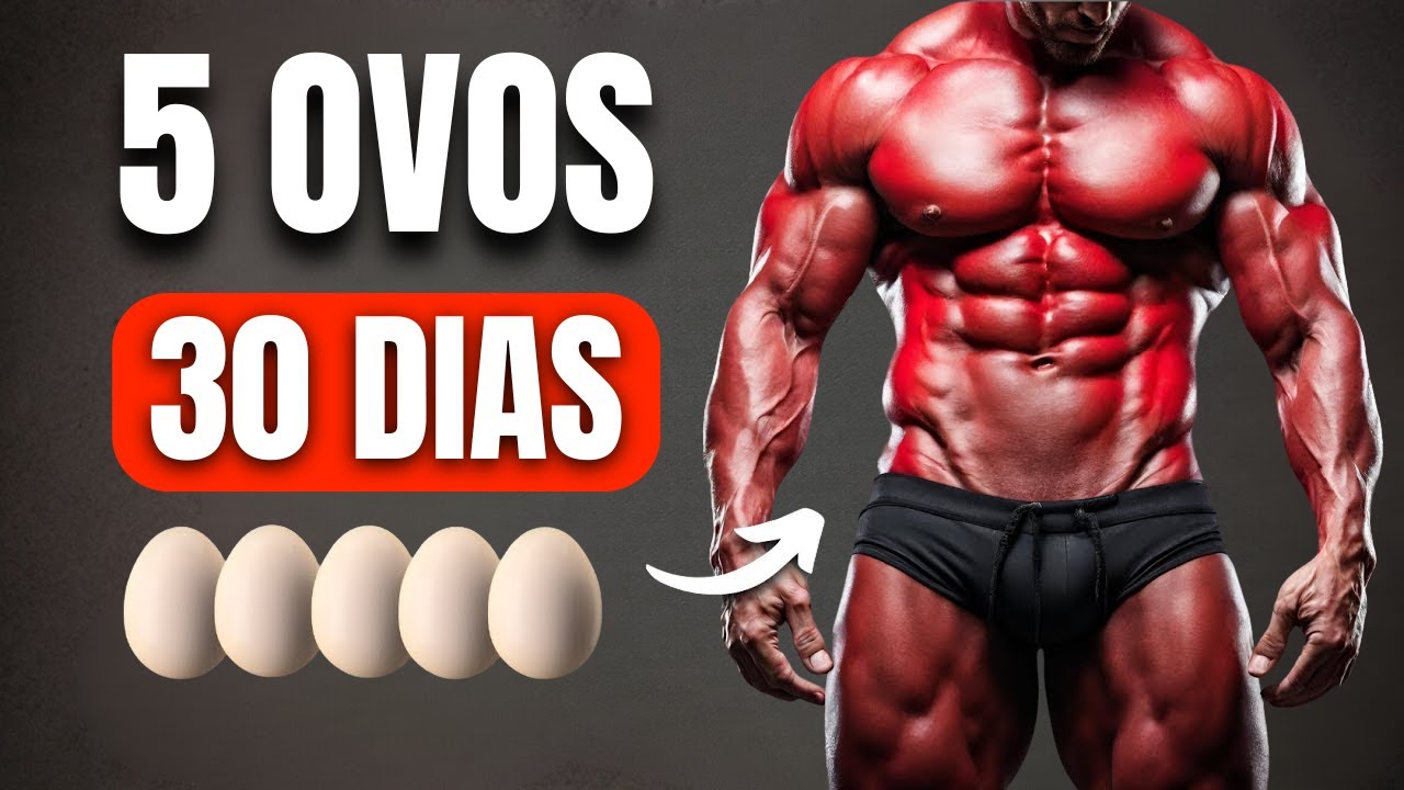 O que ACONTECE se você comer 5 OVOS por dia durante 30 dias?
