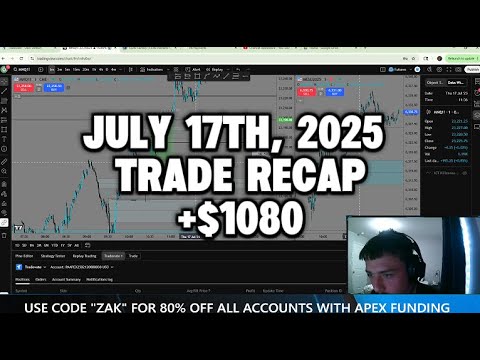 July 17th, 2025 | Trade Recap | +$1080 | $4200 Week Total!