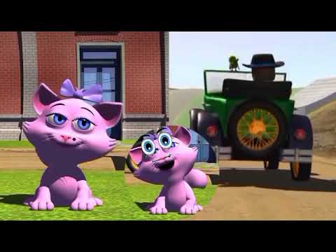 EL Auto Bochinchero viaje con sorpresa,Gata,Lola,PatoLeo,Cabra, Miranda y Miròn.mezcla de diversión