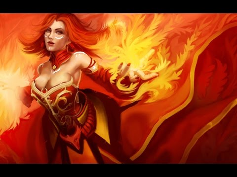 Dota 2   Ar1sE 6600 MMR Plays Lina
