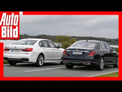 Mercedes S-Class vs BMW 7 Series (2017) Test/Review/Details