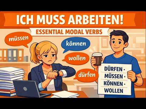 #67 "Ich MUSS arbeiten!" π© | Essential German Modal Verbs (A1)#podcast #learngerman #learning