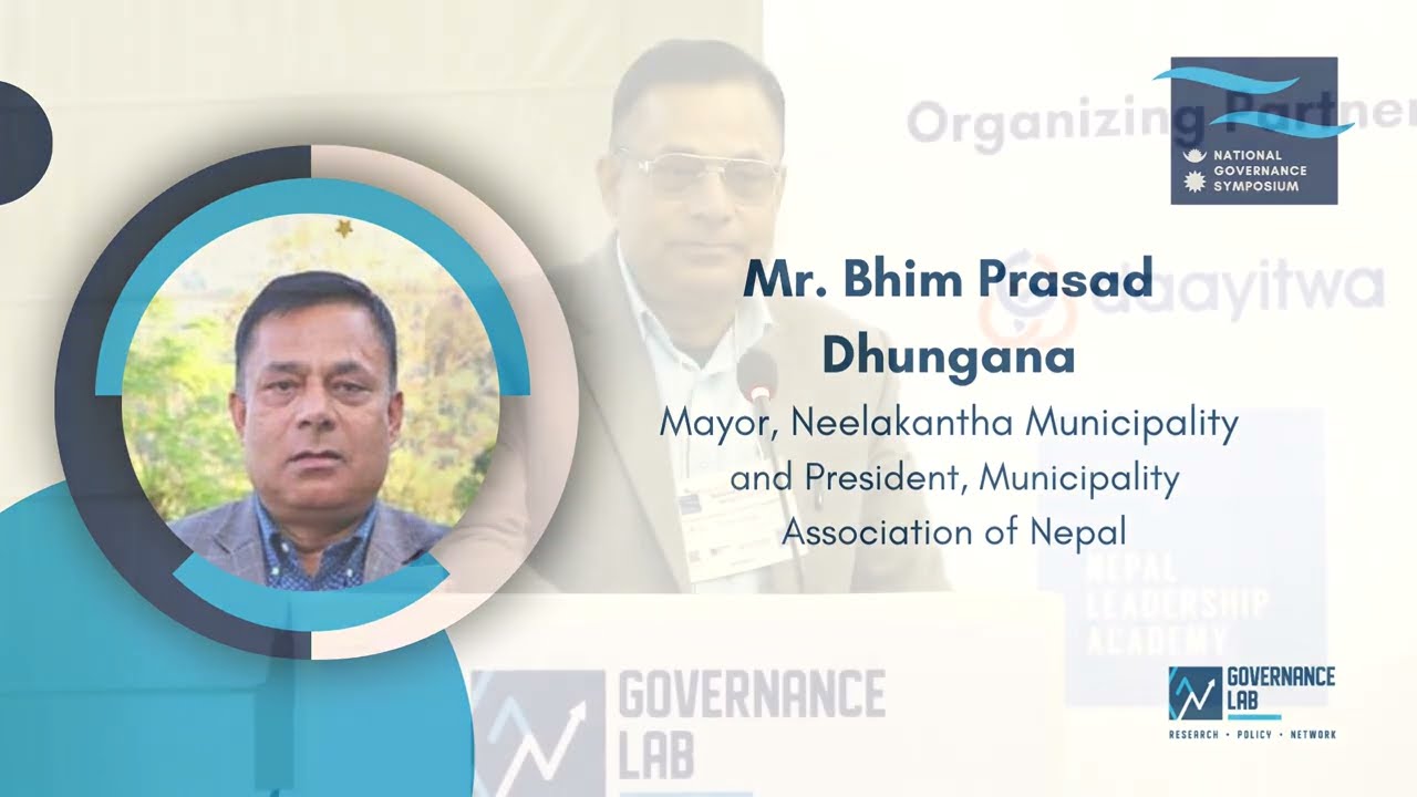 National Governance Symposium 2023 | Special Remarks | Mr. Bhim Prasad Dhungana