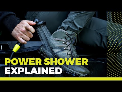 RidgeMonkey Outdoor Power Shower Full Kit 20L