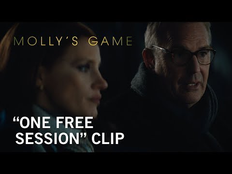 Molly's Game (Clip 'One Free Session')