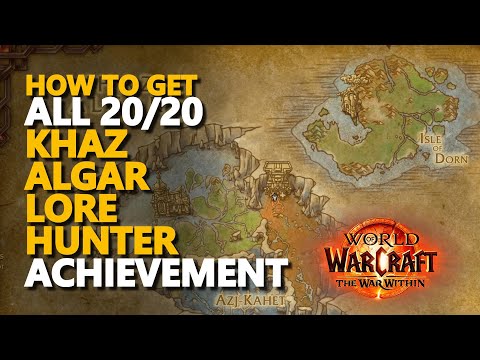 Khaz Algar Lore Hunter WoW