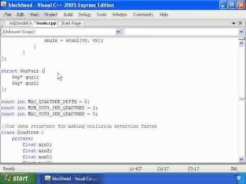 OpenGL Tutorial #11 - Putting It All Together (Blockhead)