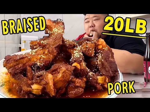 Brother Monkey makes 20 pounds of "Meimei Spare Ribs", which is super delicious when you eat it.