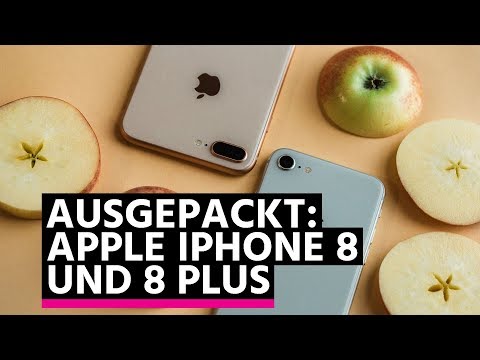 Ausgepackt: Apple iPhone 8 und 8 Plus