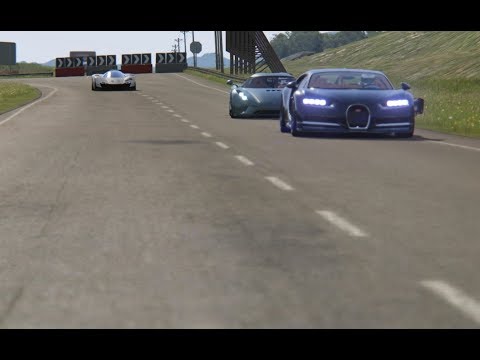 Ferrari Xezri Competizione Concept vs Koenigsseg Regera vs Bugatti Chiron