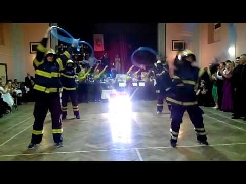 Hasičsko Myslivecký ples 2016 (Vystoupení hasičů na plese)
