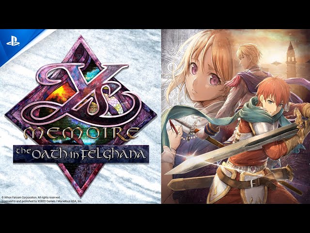 YS MEMOIRE: THE OATH IN FELGHANA + BONUS PS5 JAPAN NEW YS MEMOIRE: THE OATH IN FELGHANA + BONUS PS5 JAPAN NEW