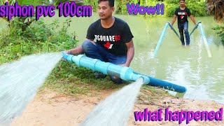 Free Energy water pump | How to turn PVC pipe into high water pump without electricity