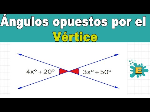 💥Ángulos OPUESTOS por el Vértice