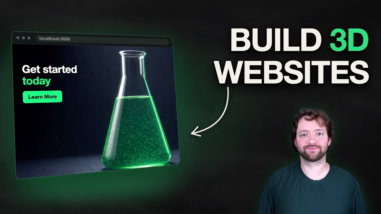 The NEW Way of Building Landing Pages (3D Websites in 10 mins)