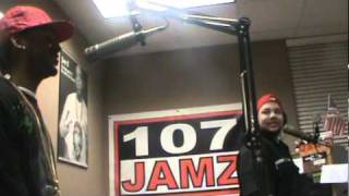 CEDDYBU AN DELWIN LIVE @ 107 JAMZ RADIO STATION WITH DJ BIG BOI CHILL LAKE CHARLES LA PT.2