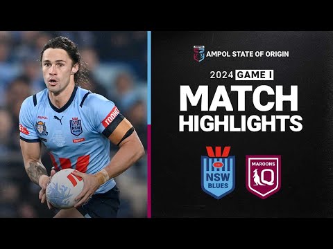 NRL Highlights | 2024 State of Origin Highlights | NSW Blues v QLD Maroons | Game 1