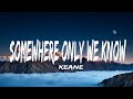 Keane Somewhere Only We Know Lyrics
