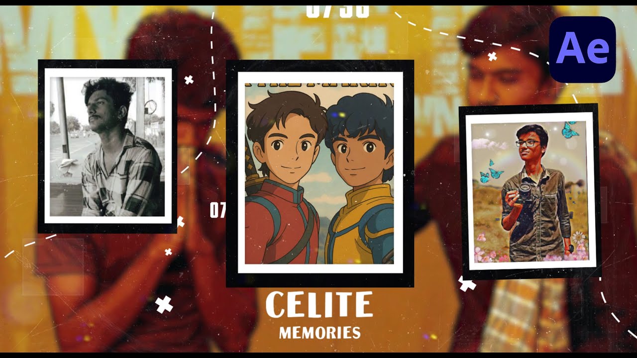 Parallax Frame Slideshow – After Effects Template