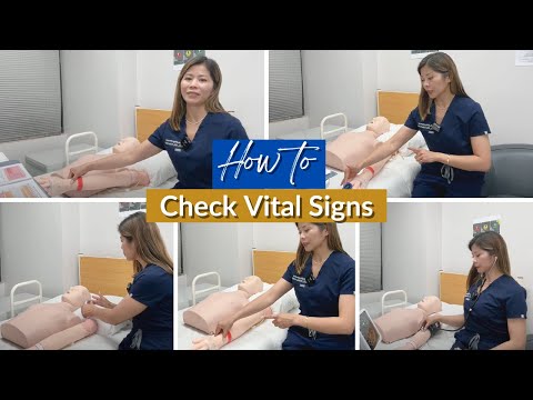 How to Check Vital Signs