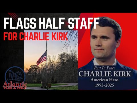 Flags at Half-Staff — A Moment of Remembrance