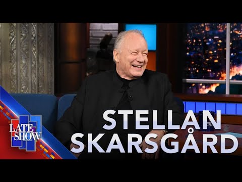 "Have You Seen Me Sing And Dance?" - Stellan Skarsgård Thinks Colbert Could Handle "Mamma Mia 3"