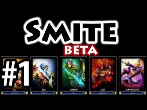 Smite - Open Beta - Zeus Gameplay #1 [No Commentary] [HD PC]