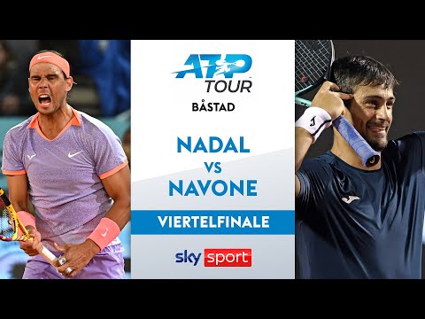 Nadal vs. Navone - Viertelfinale | Nordea Open Bastad 2024 | Highlights - Sky Sport Tennis